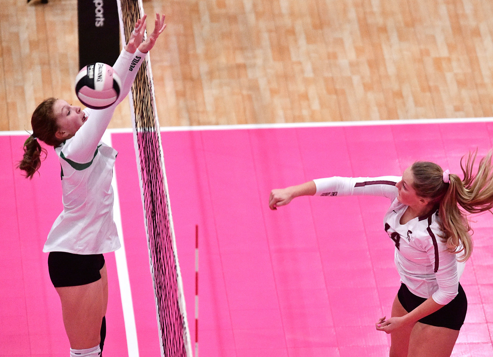 Osage vs Grundy Center state volleyball